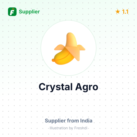 Crystal Agro  – summary card, no photo uploaded yet