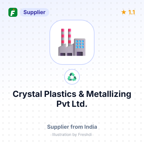 Crystal Plastics & Metallizing Pvt Ltd. – summary card, no photo uploaded yet
