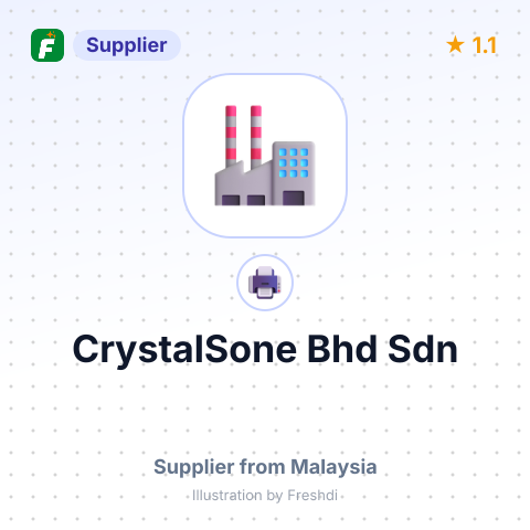 CrystalSone Bhd Sdn – summary card, no photo uploaded yet