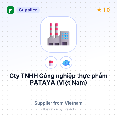 Cty TNHH Công nghiệp thực phẩm PATAYA (Việt Nam) – summary card, no photo uploaded yet