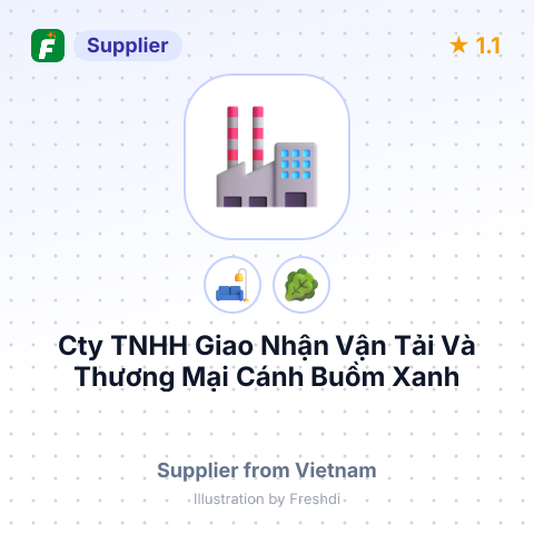 Cty TNHH Giao Nhận Vận Tải Và Thương Mại Cánh Buồm Xanh – summary card, no photo uploaded yet