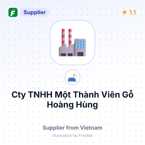 Cty TNHH Một Thành Viên Gỗ Hoàng Hùng – summary card, no photo uploaded yet