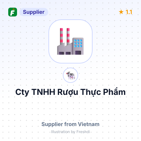 Cty TNHH Rượu Thực Phẩm – summary card, no photo uploaded yet