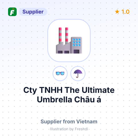 Cty TNHH The Ultimate Umbrella Châu á – summary card, no photo uploaded yet