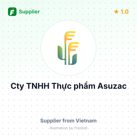 Cty TNHH Thực phẩm Asuzac – summary card, no photo uploaded yet