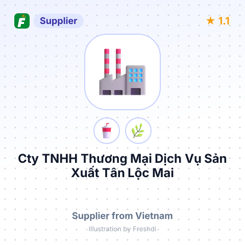 Cty TNHH Thương Mại Dịch Vụ Sản Xuất Tân Lộc Mai – summary card, no photo uploaded yet