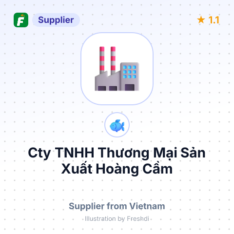 Cty TNHH Thương Mại Sản Xuất Hoàng Cầm – summary card, no photo uploaded yet