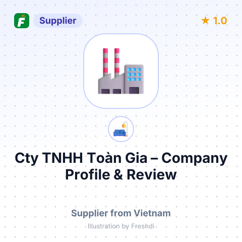 Cty TNHH Toàn Gia – summary card, no photo uploaded yet