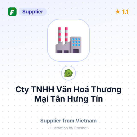 Cty TNHH Văn Hoá Thương Mại Tân Hưng Tín – summary card, no photo uploaded yet