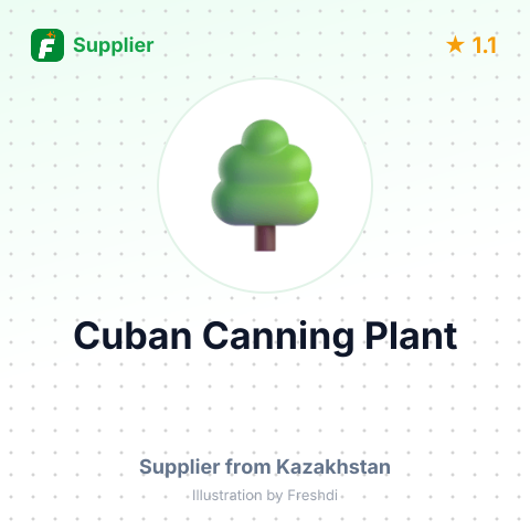 Cuban Canning Plant  – summary card, no photo uploaded yet