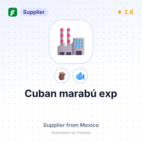Cuban marabú exp – summary card, no photo uploaded yet