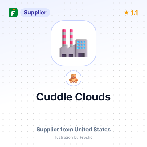 Cuddle Clouds – summary card, no photo uploaded yet