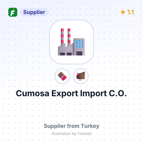 Cumosa Export Import C.O. – summary card, no photo uploaded yet