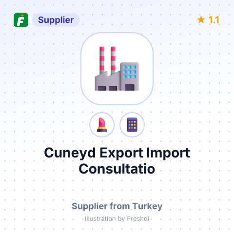 Cuneyd Export Import Consultatio – summary card, no photo uploaded yet