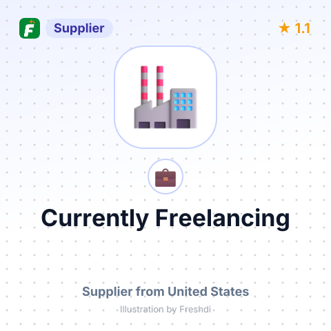 Currently Freelancing – summary card, no photo uploaded yet
