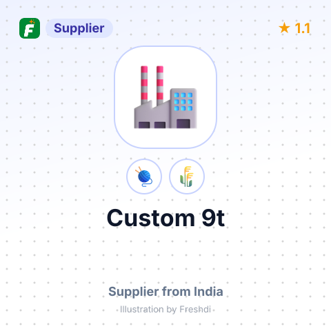 Custom 9t  – summary card, no photo uploaded yet
