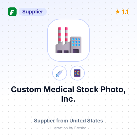 Custom Medical Stock Photo, Inc. – summary card, no photo uploaded yet
