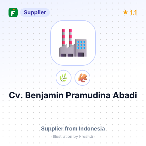 Cv. Benjamin Pramudina Abadi  – summary card, no photo uploaded yet