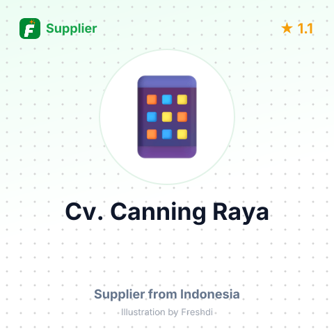 Cv. Canning Raya  – summary card, no photo uploaded yet