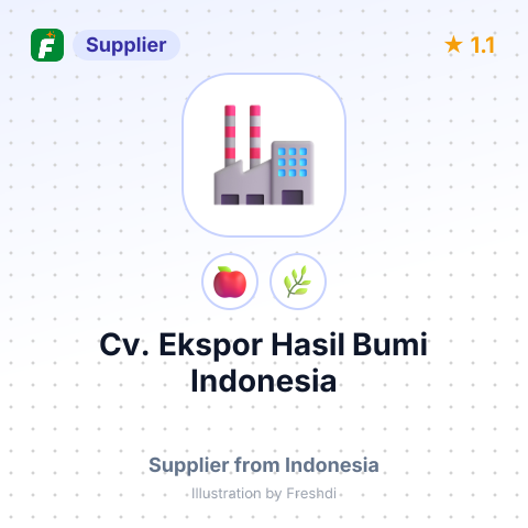 Cv. Ekspor Hasil Bumi Indonesia  – summary card, no photo uploaded yet