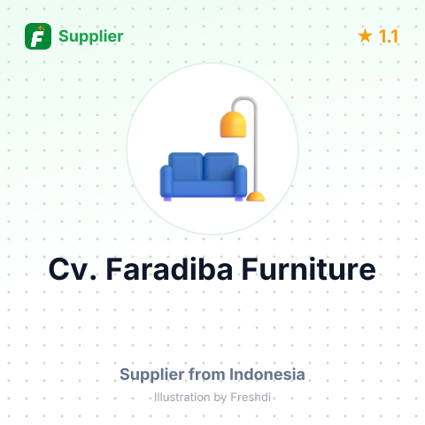 Cv. Faradiba Furniture – summary card, no photo uploaded yet