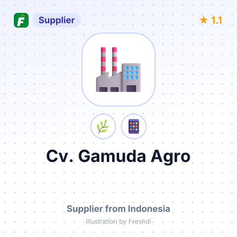 Cv. Gamuda Agro  – summary card, no photo uploaded yet