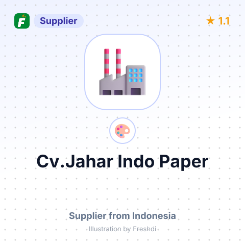 Cv.Jahar Indo Paper – summary card, no photo uploaded yet
