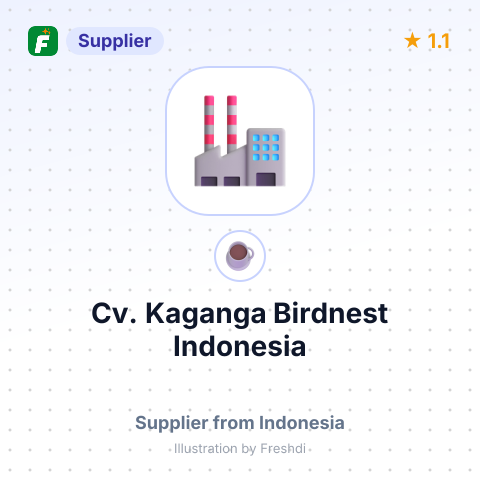 Cv. Kaganga Birdnest Indonesia  – summary card, no photo uploaded yet
