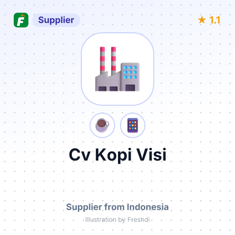 Cv Kopi Visi  – summary card, no photo uploaded yet