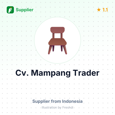 Cv. Mampang Trader – summary card, no photo uploaded yet