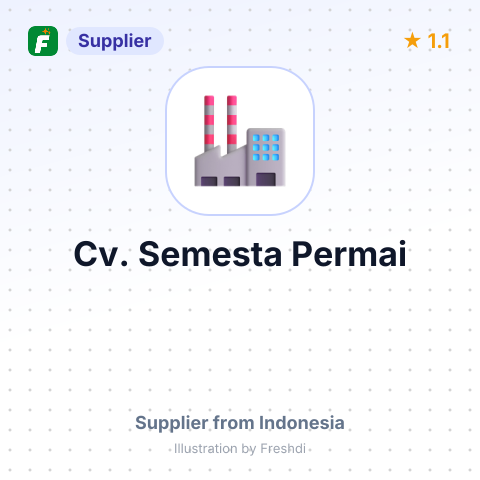 Cv. Semesta Permai – summary card, no photo uploaded yet