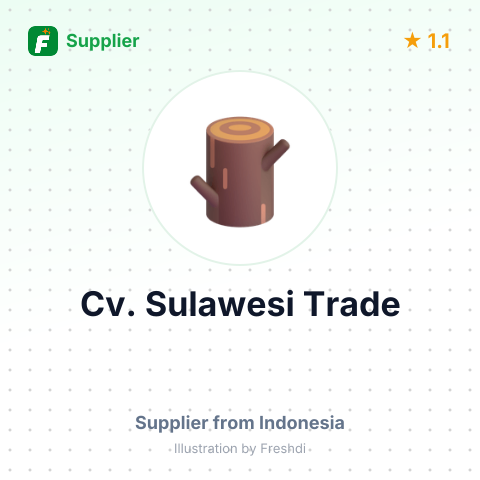 Cv. Sulawesi Trade  – summary card, no photo uploaded yet