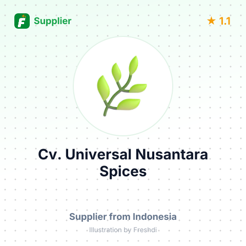 Cv. Universal Nusantara Spices  – summary card, no photo uploaded yet