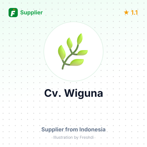 Cv. Wiguna  – summary card, no photo uploaded yet