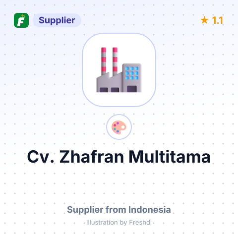 Cv. Zhafran Multitama  – summary card, no photo uploaded yet