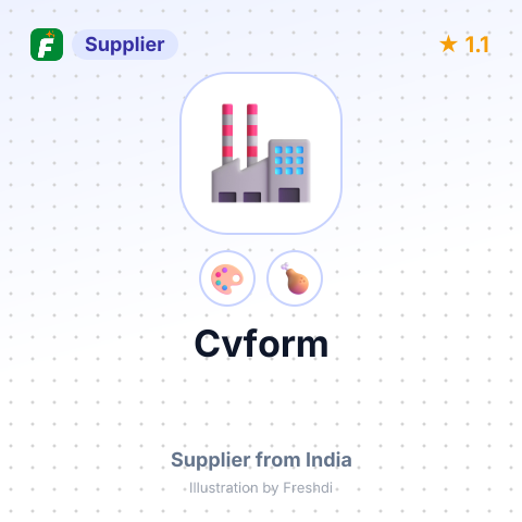 Cvform  – summary card, no photo uploaded yet