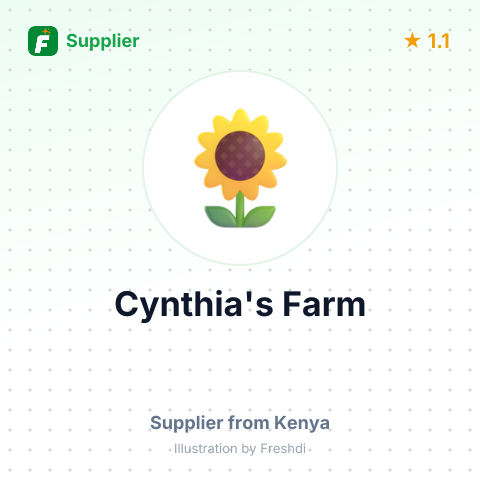 Cynthia's Farm  – summary card, no photo uploaded yet