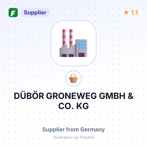 DÜBÖR GRONEWEG GMBH & CO. KG – summary card, no photo uploaded yet