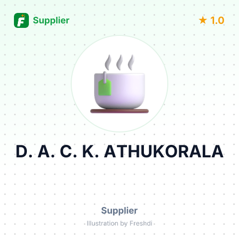 D. A. C. K. ATHUKORALA – summary card, no photo uploaded yet