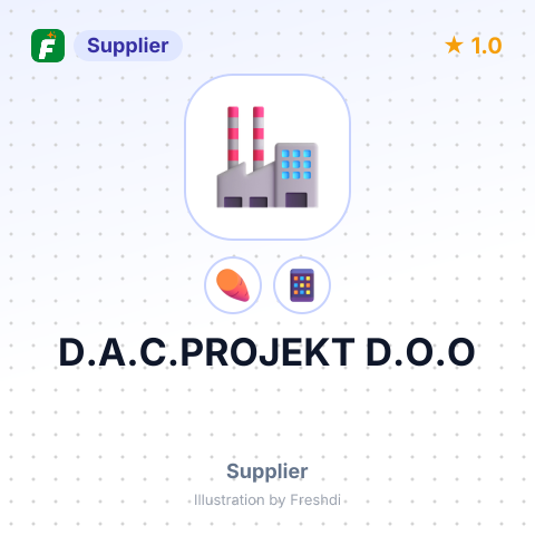 D.A.C.PROJEKT D.O.O – summary card, no photo uploaded yet