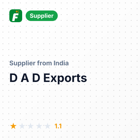 D A D Exports  – summary card, no photo uploaded yet