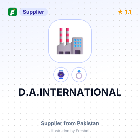 D.A.INTERNATIONAL – summary card, no photo uploaded yet
