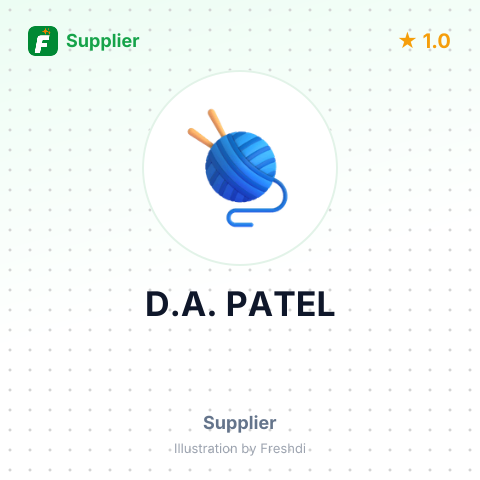 D.A. PATEL – summary card, no photo uploaded yet