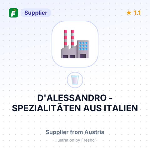 D'ALESSANDRO - SPEZIALITÄTEN AUS ITALIEN – summary card, no photo uploaded yet