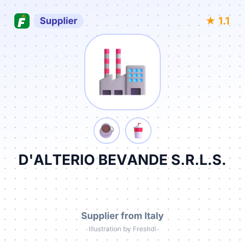 D'ALTERIO BEVANDE S.R.L.S. – summary card, no photo uploaded yet