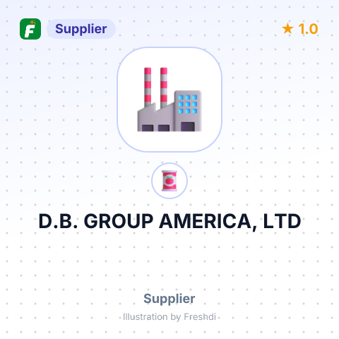 D.B. GROUP AMERICA, LTD – summary card, no photo uploaded yet