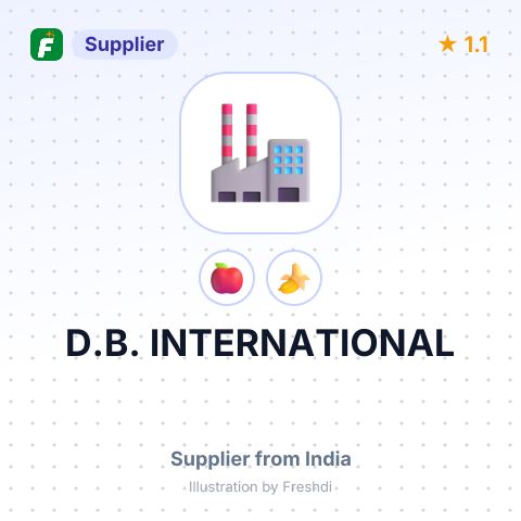 D.B. INTERNATIONAL – summary card, no photo uploaded yet