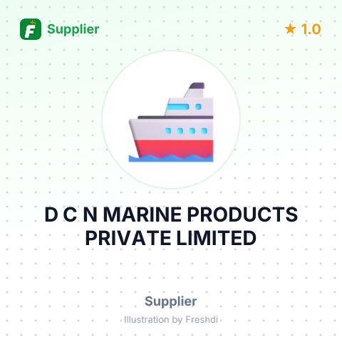 D C N MARINE PRODUCTS PRIVATE LIMITED – summary card, no photo uploaded yet
