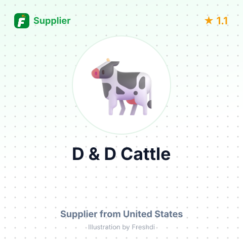 D & D Cattle  – summary card, no photo uploaded yet