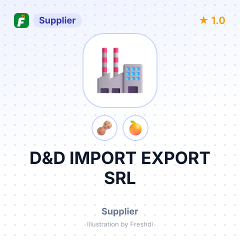 D&D IMPORT EXPORT SRL – summary card, no photo uploaded yet